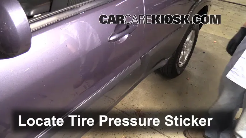 2006 Mazda Tribute S 3.0L V6 Tires & Wheels Check Tire Pressure